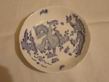 Coalport Blue Dragon dish