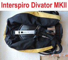 Interspiro Divator MKII Harness Wing BCD Scubapro AIR2 AGA scuba dive dry suit