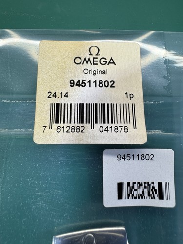 Genuine omega 18mm strap - 18mm, tang