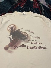 Vintage 90s Trek Willy Bike Shirt Kamikaze Tricks Sports Mens XL Biking Hardcore