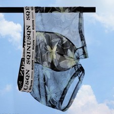 Mens Semi-Sheer Boxer Briefs