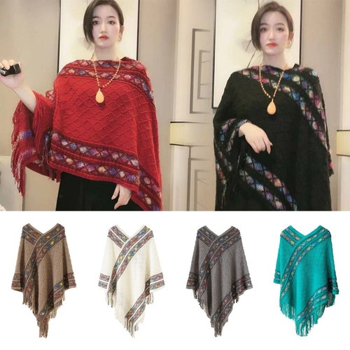 Ethnic style mongolian - ethnic, poncho