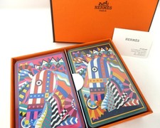 HERMES 2 Deck of Playing Cards