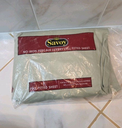 Vtg savoy iron percale - savoy,
