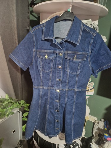 Denim dress size - dress,