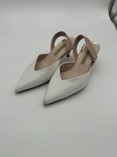 Zara basic white - zara, toe