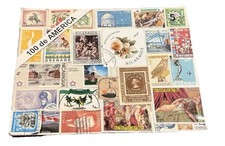 100 american stamps - stamps, various