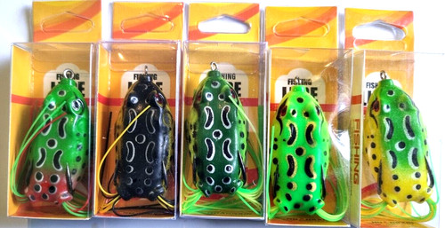 5pcs set large frog - frog, topwater