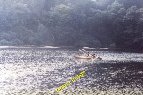 Photo 6x4 man canoe on - photo, 2