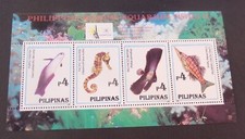 Philippines 1996 Aquarium fish seahorse MS Asean 96 Exhib MNH UM unmounted mint
