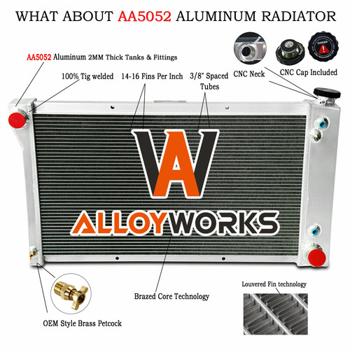 Row aluminium radiator - row,
