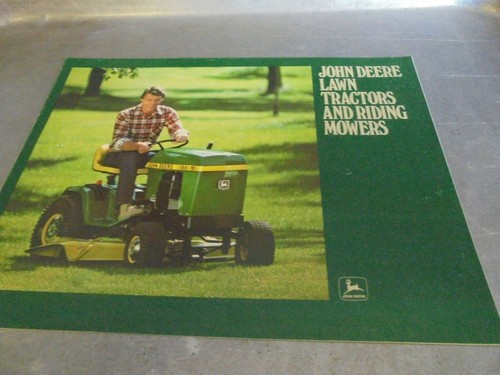 Vintage 1981 john deere lawn - vintage,