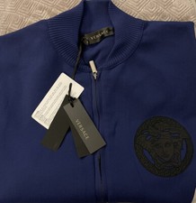 Versace Knit Zip Through