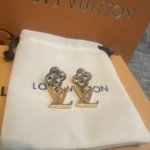 Louis vuitton gold earring - louis,