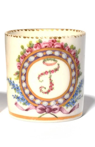 Sevres porcelain coffee can - sevres,