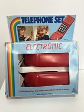 Vintage NuBee Geobra Telephone Toy Set Fantastic Collectable Only One on Ebay