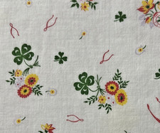 VINTAGE 1930s Feedsack fabric