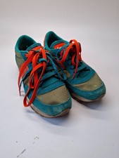 Saucony Jazz Original Size 5 Green Orange EU 38 wear to toe