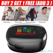 Finger Pulse Oximeter Blood Oxygen SpO2 Heart Rate Saturation Monitor TFT UK`