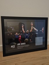 Jon Jones VS Ciryl Gane 2023 Used Canvas Event UFC 285 Limited Edition 11 of 25
