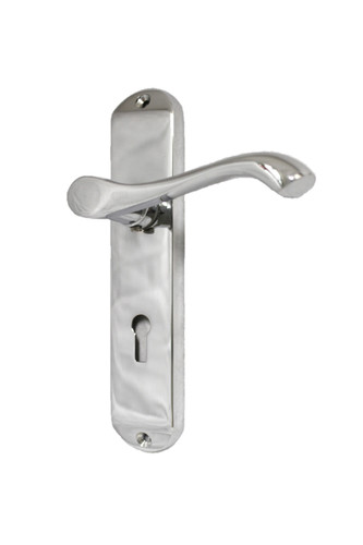 Door handles polished chrome - polished,