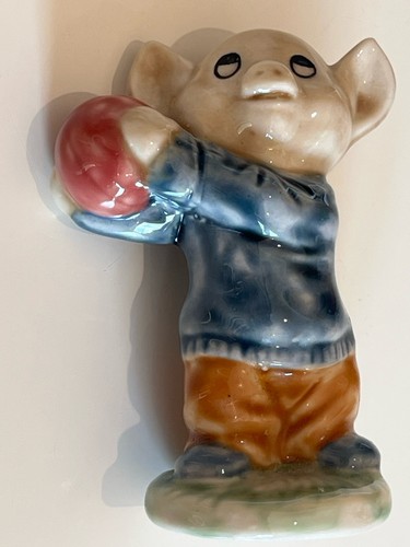 Ceramic pig figurine - ceramic,