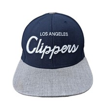 LA Clippers Mitchell & Ness NBA Blue & Grey Basketball Snapback Cap 2014 