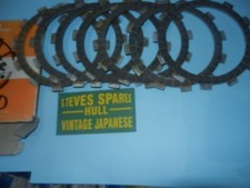 SUZUKI GS425ET,GSX400ET,EX,EZ,TX,LX,GS500EK-V ,MODELS,  CLUTCH FRICTION PLATES 