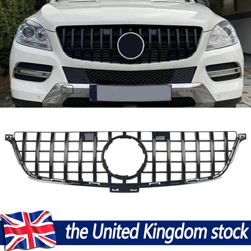 Black front grill grille - front,
