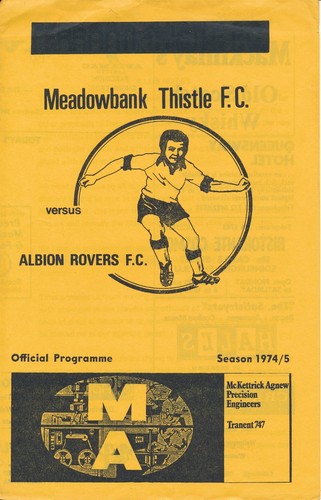 Meadowbank albion - v,