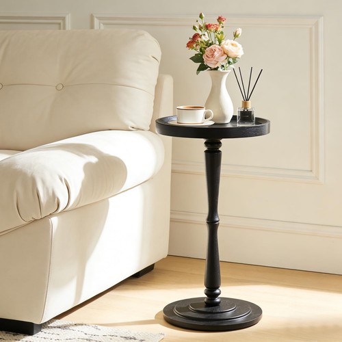 Small round side table - side,