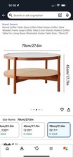 Round Coffee Table Glass