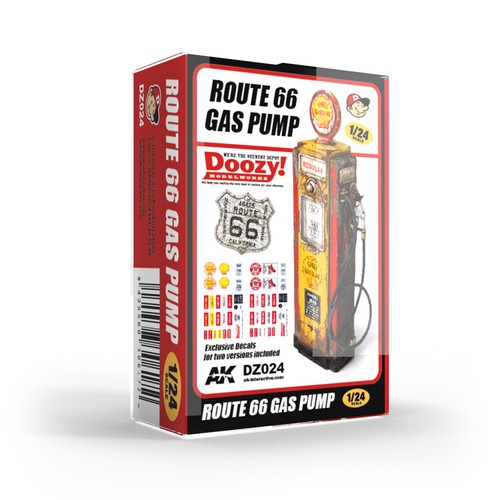Scale route gas pump - gas,