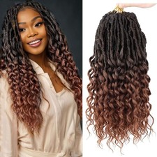 24" Loose Deep Wave Crochet