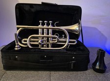 Silver Plated Cornet Bb -