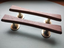 Vintage Pair Mid Century Teak