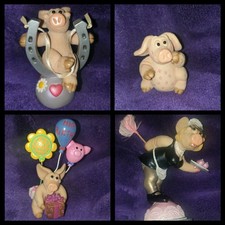 4 x Piggin Ornament Joblot -