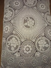 Vintage round cotton lace - vintage,