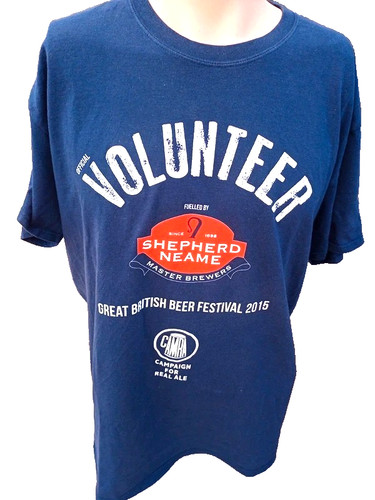 Camra volunteer shirt great - t,