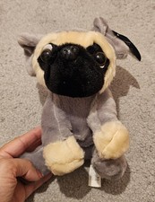 Plush Pals Pug Teddy Brand New