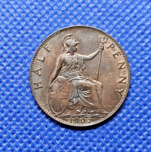 1902 low tide halfpenny - 1902,