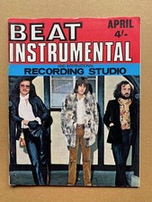NICE BEAT INSTRUMENTAL MAGAZINE APRIL 1970 - THE NICE  COVER (NO FEATURE INSIDE)
