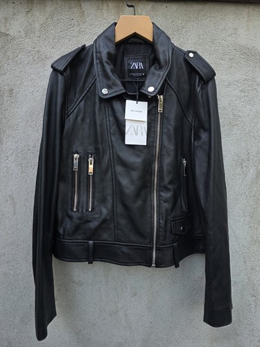 Zara genuine leather jacket - zara,