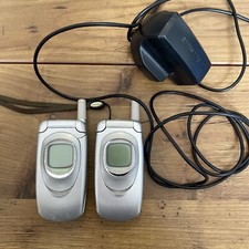 2x Samsung SGH-A800 Silver