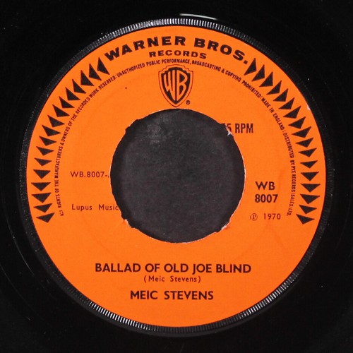 Meic stevens ballad of - stevens:, old