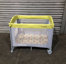 MOTHERCARE Serenity Baby Travel Cot Grey Blue, 100 x 72 x 84 cm