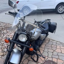 1'' & 7/8" Motorcycle Windscreen Windshield For Honda Shadow Phantom 750 VT750C