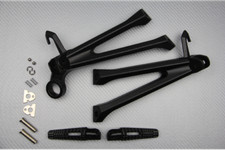 Black Rear Foot rests Brackets