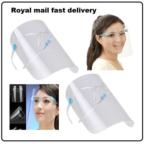 Sale clear plastic face - "sale",
