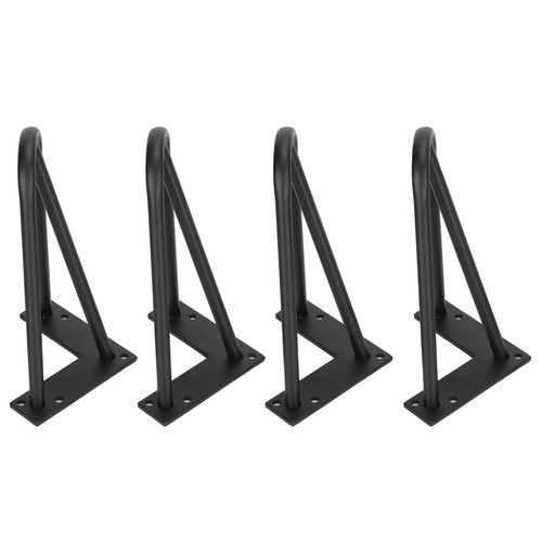 4pcs wrought iron - 4pcs, table